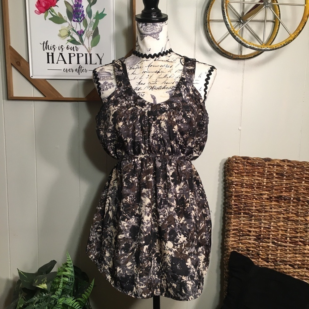 Twentyone gathered waist tank